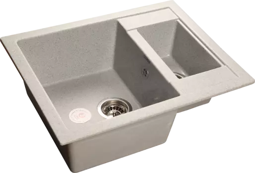 Кухонная мойка GranFest QUADRO GF-Q-610K серый