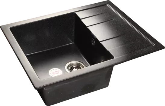 Кухонная мойка GranFest QUADRO GF-Q-650L черный
