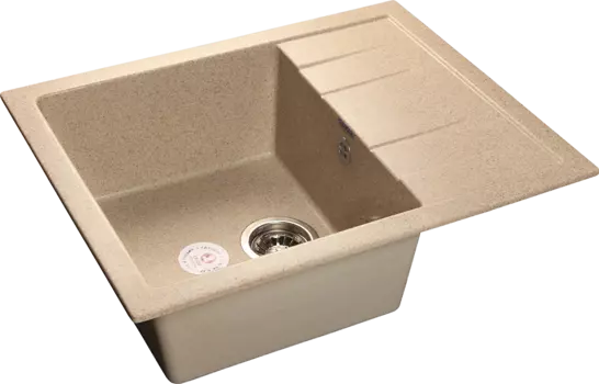 Кухонная мойка GranFest QUADRO GF-Q-650L песочный