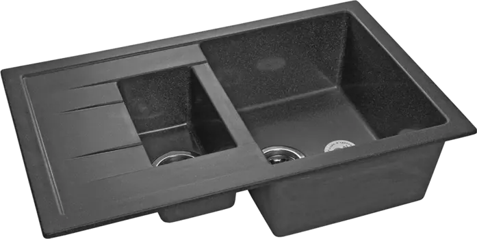 Кухонная мойка GranFest QUADRO GF-Q-775KL графит
