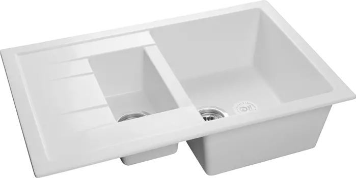 Кухонная мойка GranFest QUADRO GF-Q-775KL иней