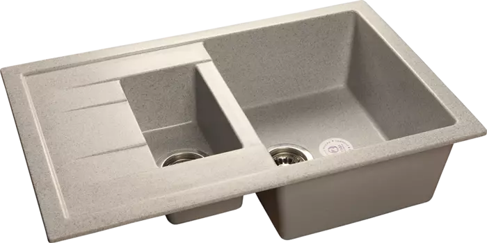 Кухонная мойка GranFest QUADRO GF-Q-775KL серый
