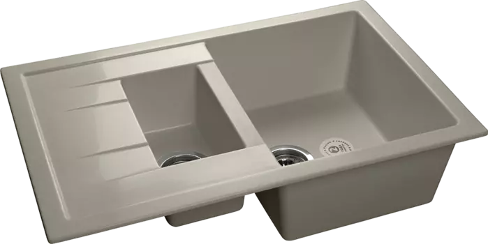 Кухонная мойка GranFest QUADRO GF-Q-775KL топаз