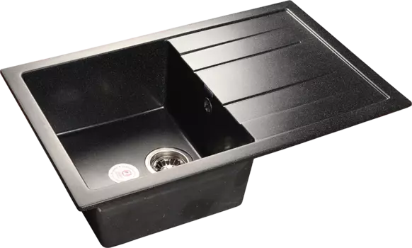Кухонная мойка GranFest QUADRO GF-Q-780L черный