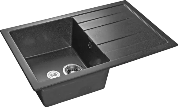 Кухонная мойка GranFest QUADRO GF-Q-780L графит