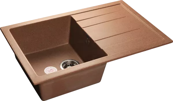Кухонная мойка GranFest QUADRO GF-Q-780L терракот