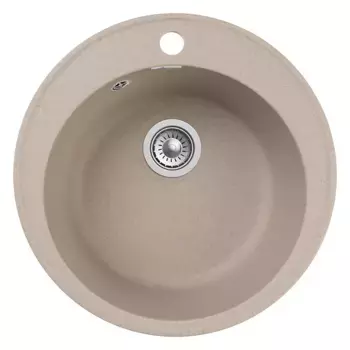 Кухонная мойка GranFest Quarz 08 песок бежевый