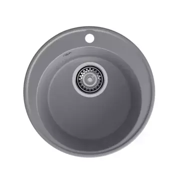 Кухонная мойка GranFest Quarz 08 темно-серый серый