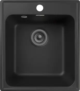 Кухонная мойка GranFest Quarz 17 GF-Z-17 черный