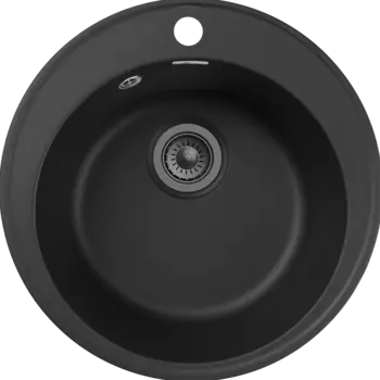 Кухонная мойка GranFest Quarz GF-Z-08 черный