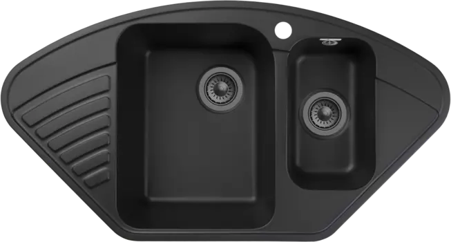 Кухонная мойка GranFest Quarz GF-Z-14 черный