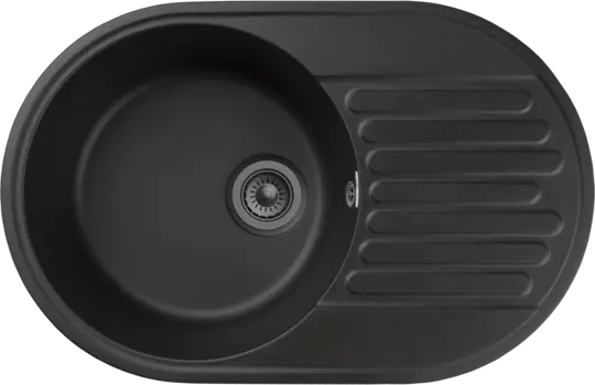 Кухонная мойка GranFest Quarz GF-Z-18 черный