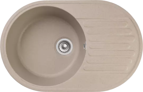 Кухонная мойка GranFest Quarz GF-Z-18 песочный