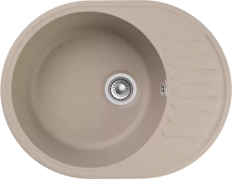 Кухонная мойка GranFest Quarz GF-Z-58 песочный