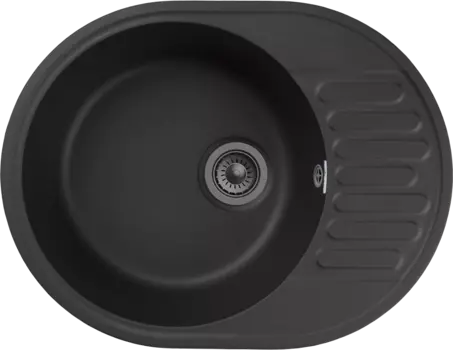 Кухонная мойка GranFest Quarz GF-Z-58 черный