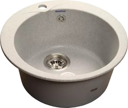 Кухонная мойка GranFest RONDO GF-R-480 серый