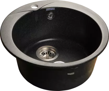 Кухонная мойка GranFest RONDO GF-R-480 черный