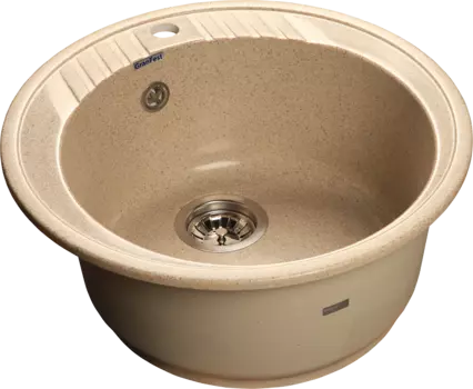 Кухонная мойка GranFest RONDO GF-R-520 песочный