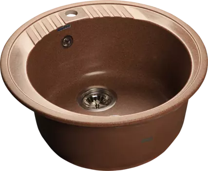 Кухонная мойка GranFest RONDO GF-R-520 терракот