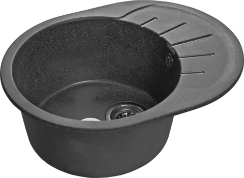 Кухонная мойка GranFest RONDO GF-R-580L графит