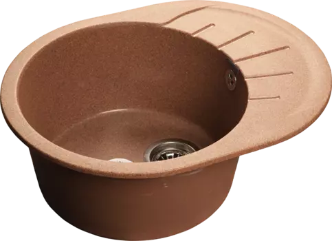 Кухонная мойка GranFest RONDO GF-R-580L терракот