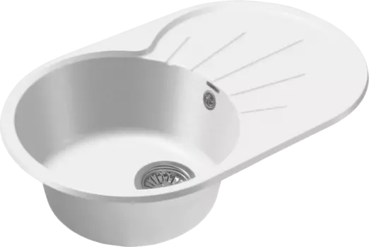 Кухонная мойка GranFest RONDO GF-R-750L иней