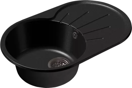 Кухонная мойка GranFest RONDO GF-R-750L черный