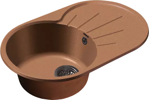Кухонная мойка GranFest RONDO GF-R-750L терракот