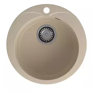 Кухонная мойка GranFest Rondo R-480 кашемир бежевый