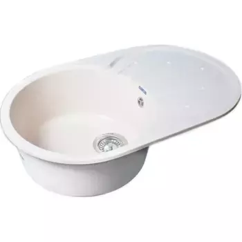 Кухонная мойка GranFest Rondo R-750L белый белый