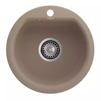 Кухонная мойка GranFest Smart 435 песочный бежевый