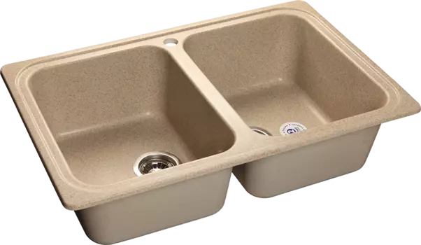 Кухонная мойка GranFest STANDART GF-S-780K песочный