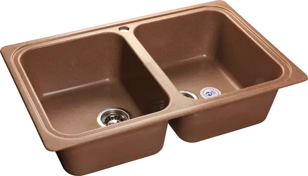 Кухонная мойка GranFest STANDART GF-S-780K терракот