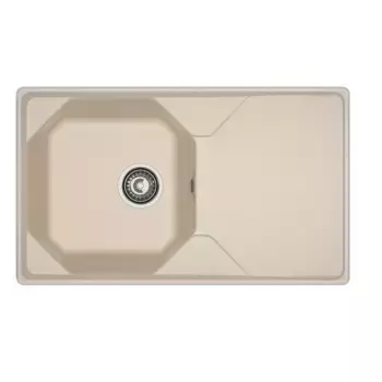 Кухонная мойка GranFest Unique U-840L кашемир бежевый