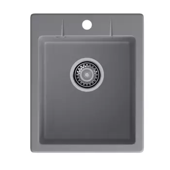 Кухонная мойка GranFest Urban 240 темно-серый серый