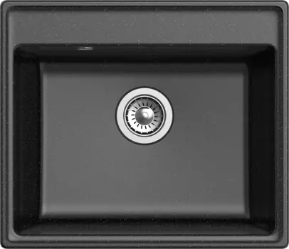 Кухонная мойка GranFest VERTEX GF-V-580 черный