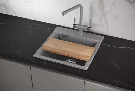 Кухонная мойка Granula 4701, алюминиум