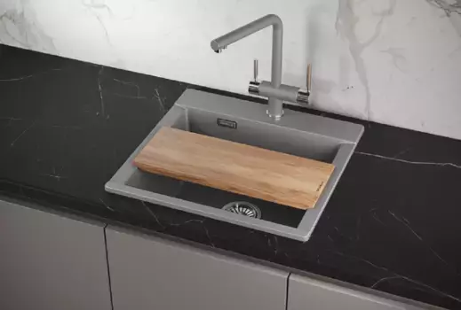 Кухонная мойка Granula 5201, алюминиум