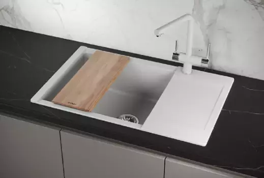 Кухонная мойка Granula 7807, арктик