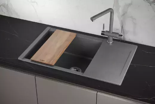 Кухонная мойка Granula 7807, графит
