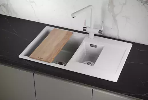 Кухонная мойка Granula 7808, арктик