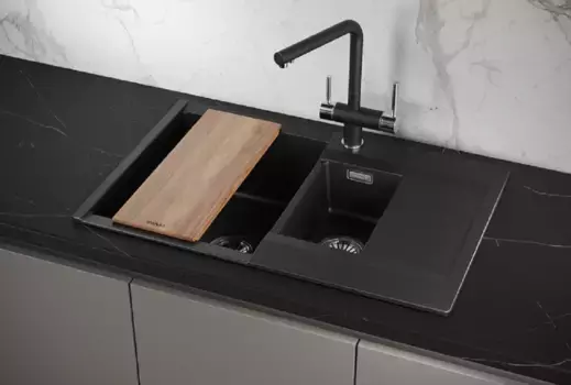 Кухонная мойка Granula 7808, шварц