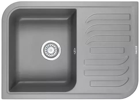 Кухонная мойка Granula 7001, алюминиум