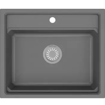 Кухонная мойка Granula Kitchen Space ks-6003 алюминиум