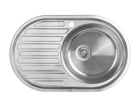 Кухонная мойка Kaiser KSS-7750R сталь