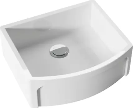 Кухонная мойка Kerasan Hannah Devon 544001 60 см, белый