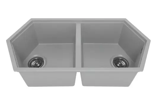 Кухонная мойка KitKraken Gulf K-850.2B.7032 серый
