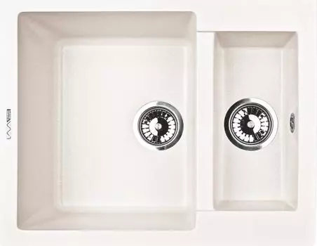 Кухонная мойка Lava D1 белая