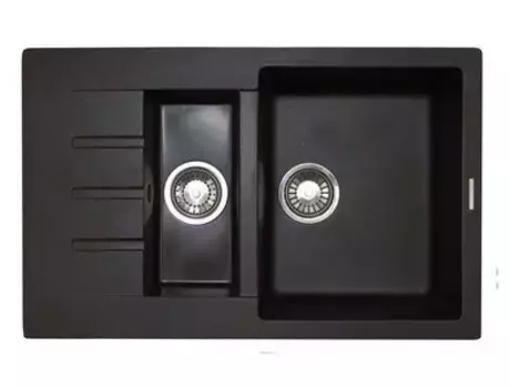 Кухонная мойка Lava D2 D2.LAV черный