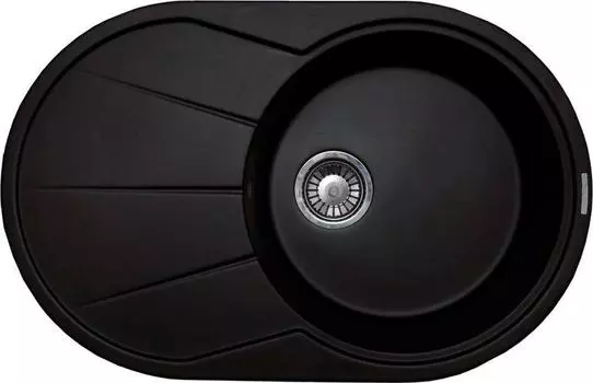 Кухонная мойка Lava E3 чёрная